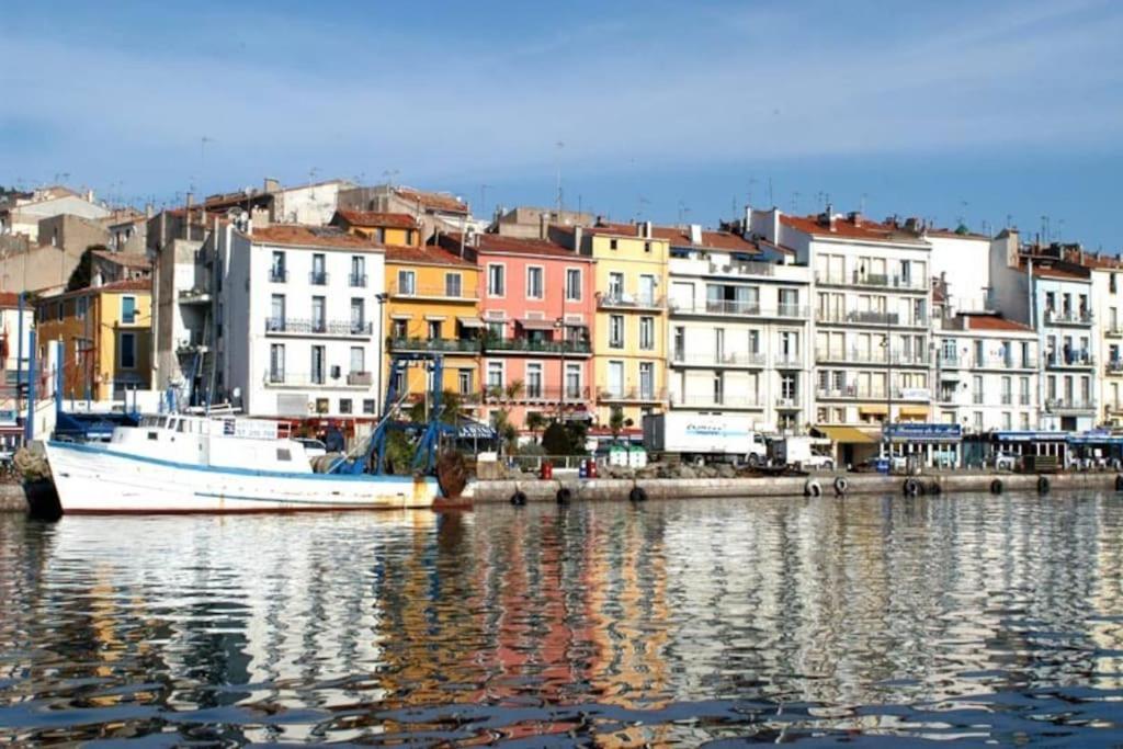 Appt 4 Pers Avec Jardin Ombrage En Centre Ville De Sète Kültér fotó
